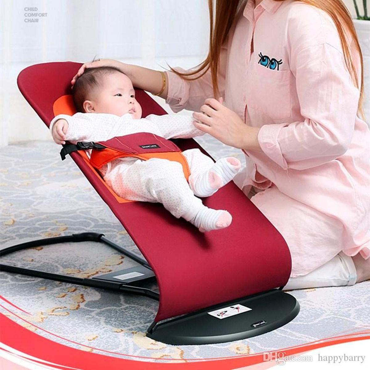 Picture of Baby Bouncer Chair Folding Soft Seat Safety Automatic Rocking Feel Merriment And Fun - Washing Machine Cover