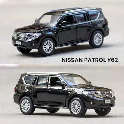 Picture of 1:32 NISSAN PATROL Y62 V8 SUV Diecasts Car Toy Vehicles Metal Car 6 Doors Open Model Car Sound Light Fast & Furious Car Toys For Children Gift