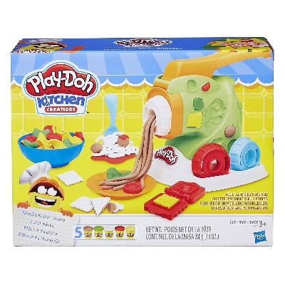 Picture of Play-Doh Kitchen Creations Clay Dough Noodles Maker Play Food Set for Kids with 5 Non-Toxic Colors