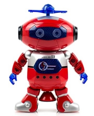 Picture of Live Action Dancing Robot Toy with 360 Dance Movements, Flash Lights That Entertain The Kids of All Ages and for Both Girls and Boys Music to Accompany