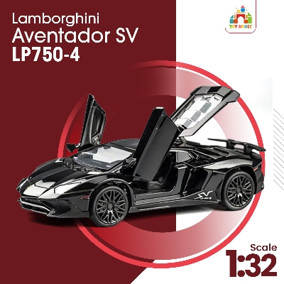 Picture of Miniauto 1:32 Lamborghini Aventador SV LP750-4 Diecast Metal Super Toy Car