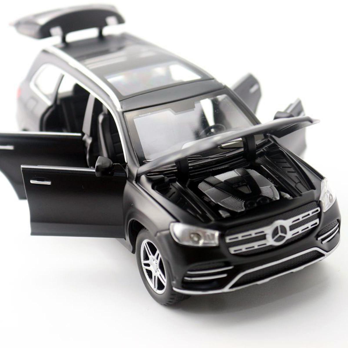 Picture of 1:32 Mercedes Benz GLS 580 Diecasts Car 6 Opens Toy Vehicles Metal Car Model Sound Light Collection Car Toys For Children Gift