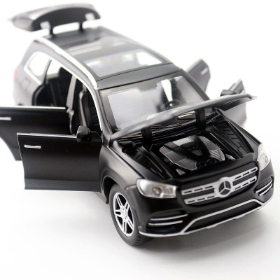 Picture of 1:32 Mercedes Benz GLS 580 Diecasts Car 6 Opens Toy Vehicles Metal Car Model Sound Light Collection Car Toys For Children Gift