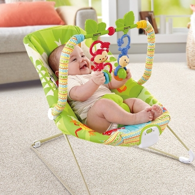 Picture of Stock! Adjustable Infant to Toddler Rocker Music Baby Fast Sleep Music Bouncer Swing Chair