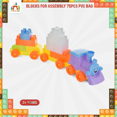 Picture of BLOCKS FOR ASSEMBLY 75PCS PVC BAG T / TUBE WITH SEAL 890-6606-2 Q24 M1