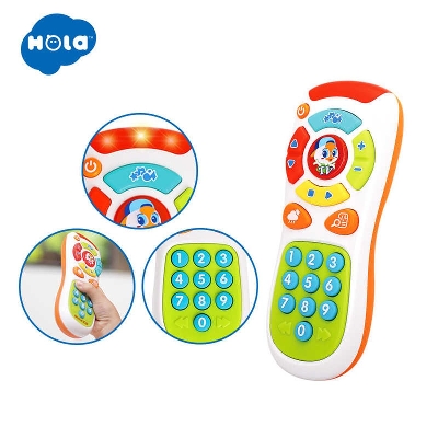 Picture of Hola TV Remote Toy for Kids Musical Learning Toy for Children Smart Interactive Toy
