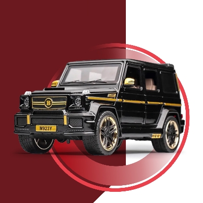 Picture of 1:24 Scale Brabus Mercedes Benz G65 Model Car Diecast Metal Car Toy Vehicle Alloy Car Miniature Toy Birthday Present