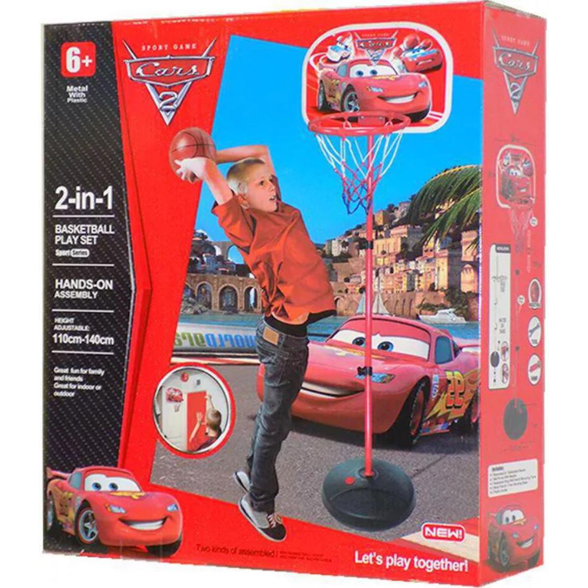 Picture of Basketball Play Set Toy for Kids 2 in 1 Adjustable Height 110-140 CM withy Ball and Pumper