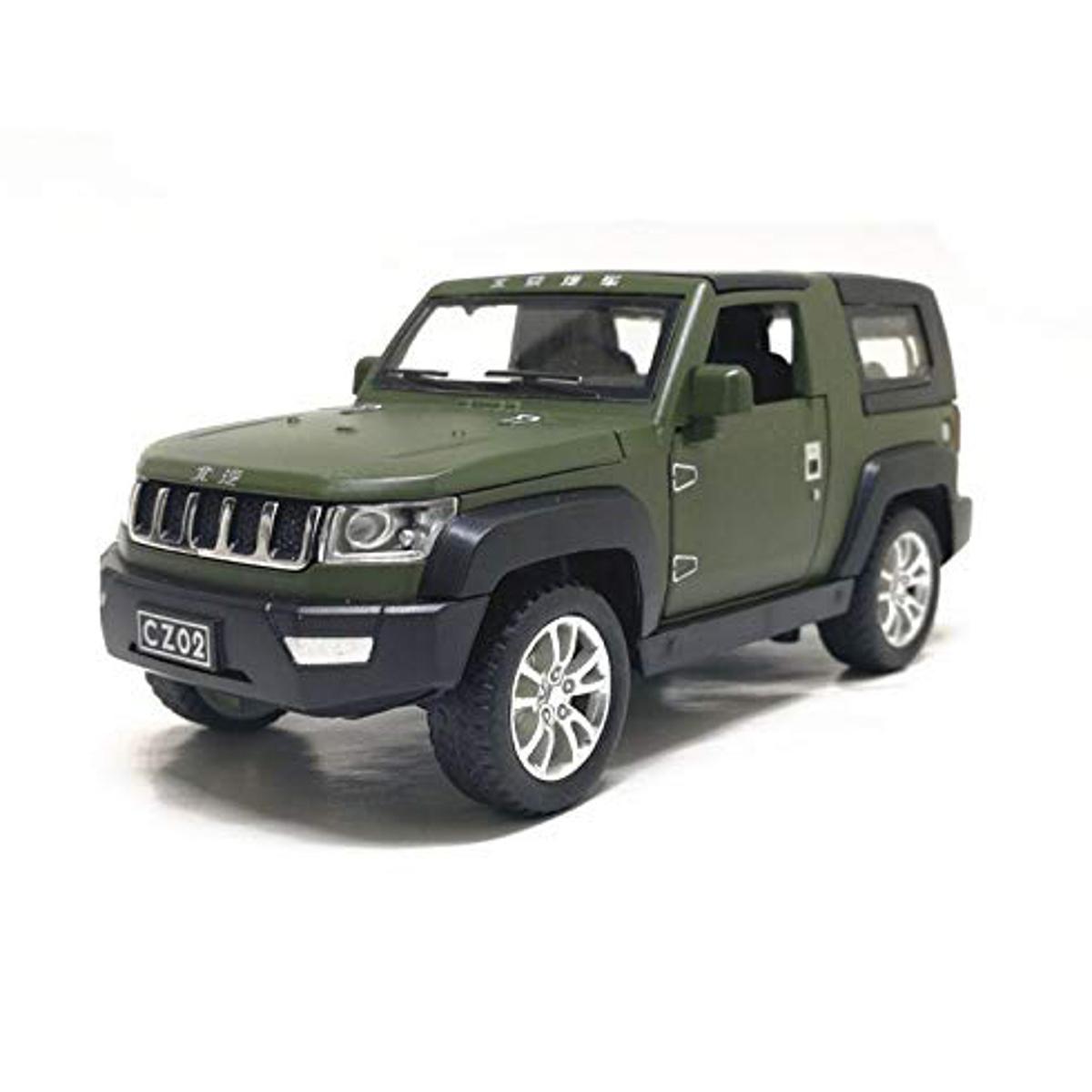 Picture of 1: 32 Beijing Jeep Alloy Car Wolf Warriors Diecast Model Car Toys
