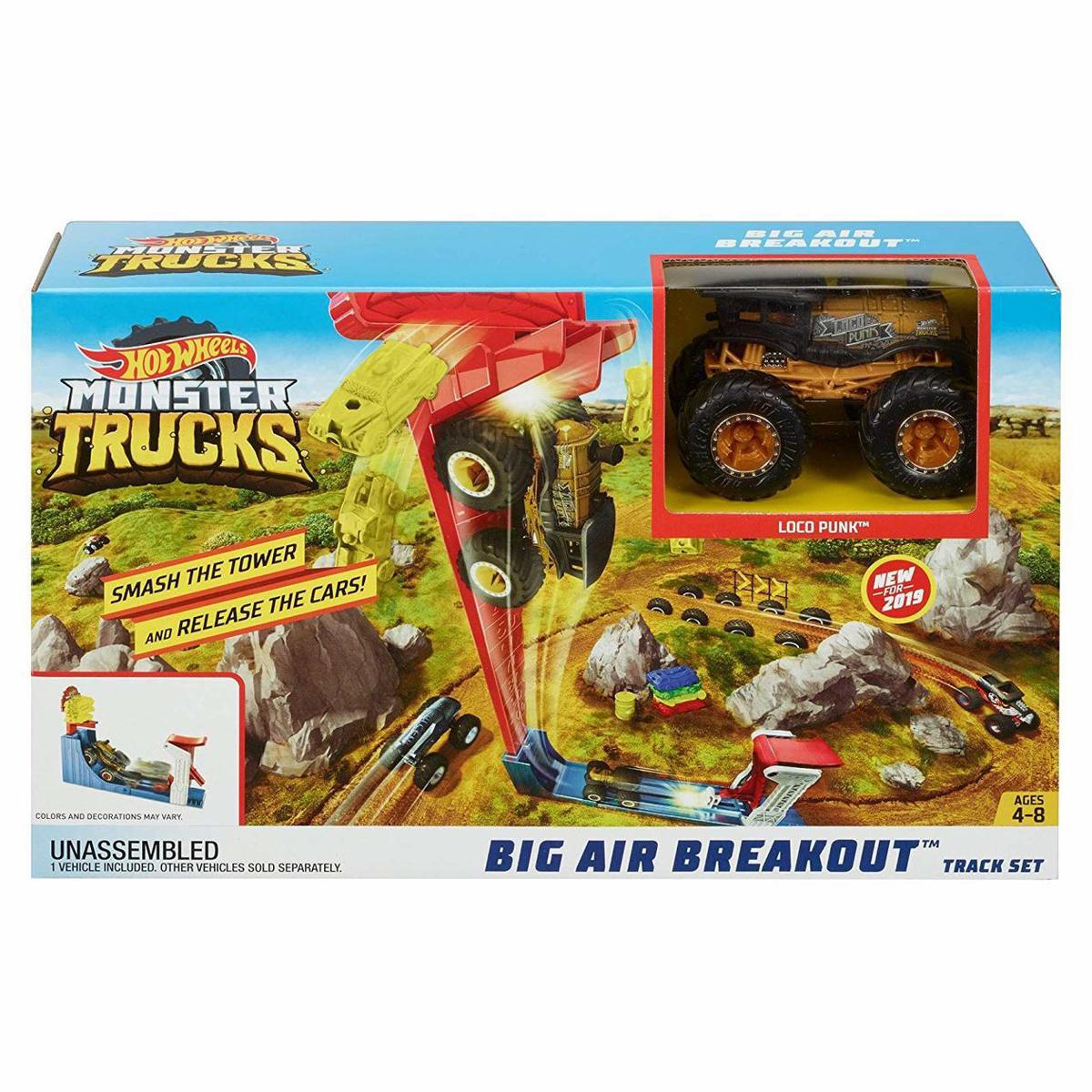 Picture of Hot Wheels Monster Trucks Big AIR Breakout Play Set
