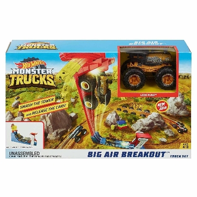 Picture of Hot Wheels Monster Trucks Big AIR Breakout Play Set
