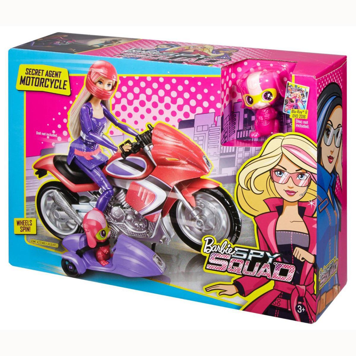 Picture of Barbie Secret Agent Motorcycle MATTEL Barbie Car