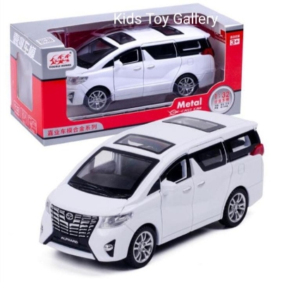 Picture of Die-Cast Metal Car Toyota Alphard 1:32 Scale Alloy Car Model Light Sound Music Toys For Perfect Gift