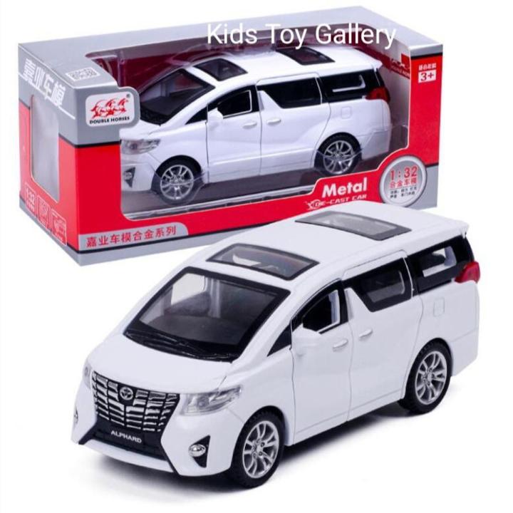 Picture of Die-Cast Metal Car Toyota Alphard 1:32 Scale Alloy Car Model Light Sound Music Toys For Perfect Gift