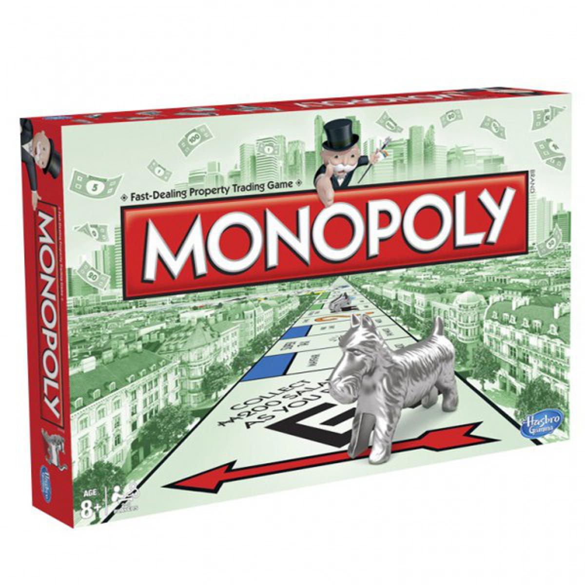 Picture of Hasbro Monopoly The Fast Dealing Property Trading Game Multiplayer Board Game