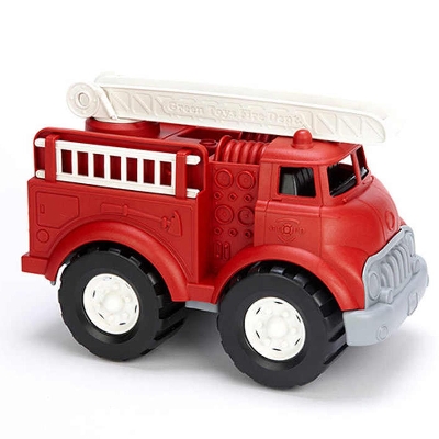 Picture of Kids Fire Truck Toy Big Size For Toddlers Boys And Girls Fireman Engine Vehicle With Rescue Ladders For Indoor And Outdoor Imaginative Play- Red