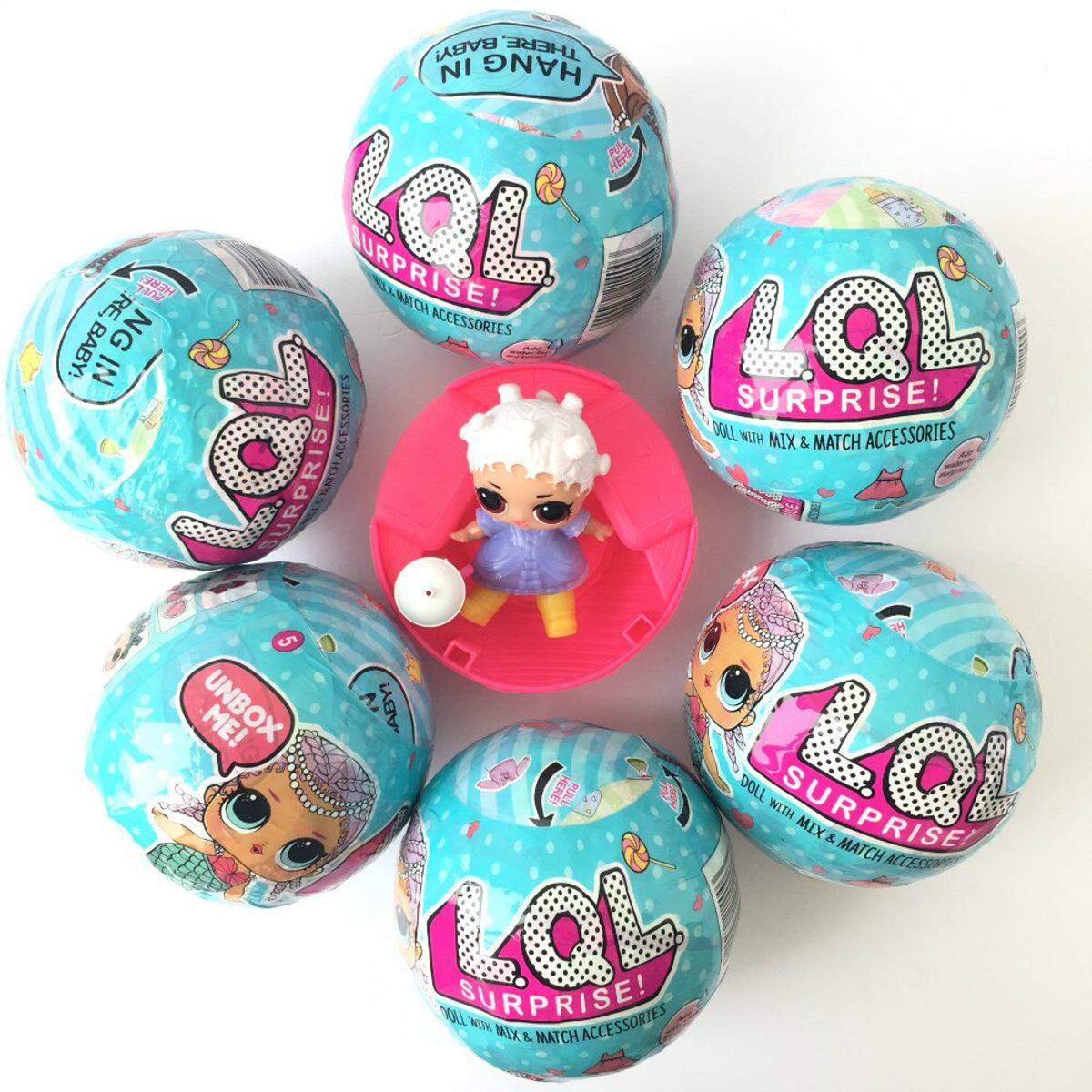 Picture of Ur 1Pcs L.Q L. Surprise Magic Eggs Doll Toy With Mix-and-Match Accessories Kids Toy