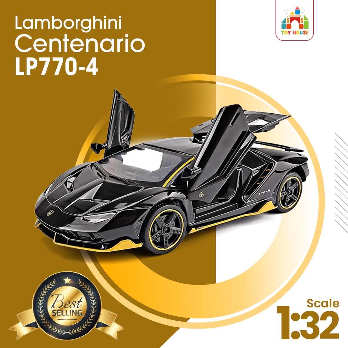 Picture of 1:32 Lamborghini Centenario Metal Diecast Alloy Car Toys
