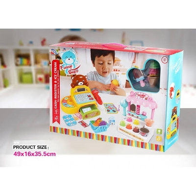 Picture of Kaidilong Cash Register And Ice Cream Funny Shop Pretend Playset