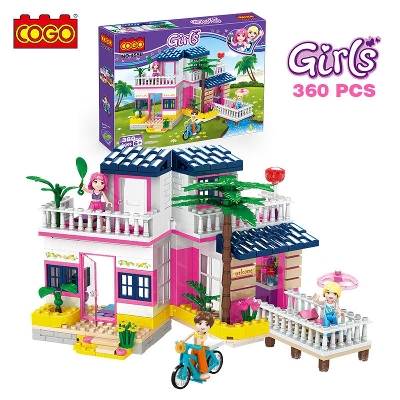 Picture of COGO 360 PCS  House Building Blocks Creative Construction Toys for Girls