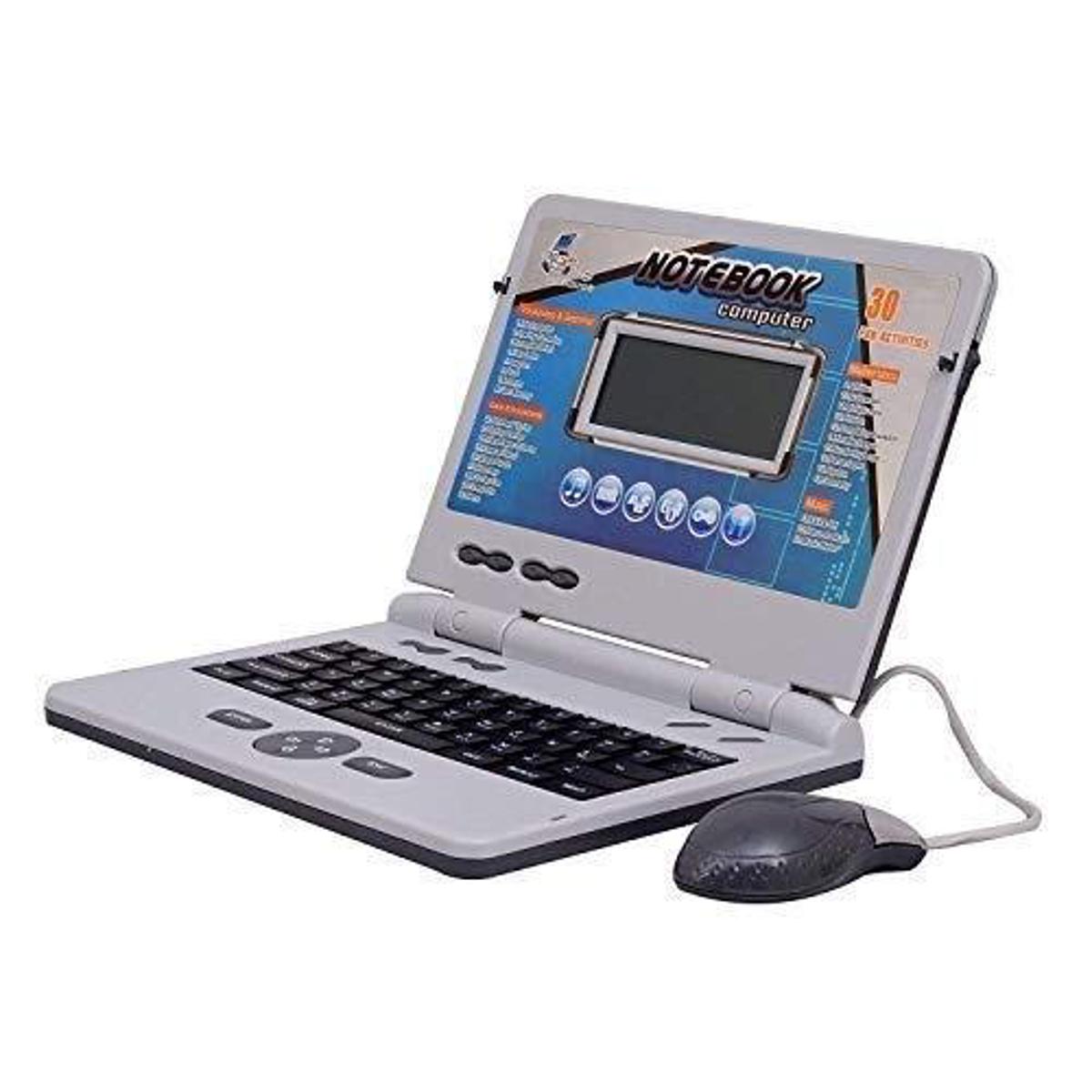 Picture of Children Notebook Laptop Computer to Learn Vocabulary Grammar Music Game and Amusements With 30 Fun Activity