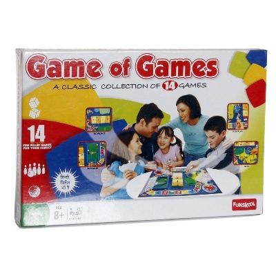 Picture of Funskool Game of Games- A Classic Collection of 14 Board Games