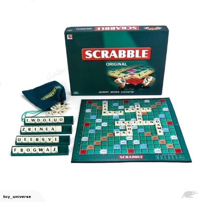 Picture of Scrabble Crossword Board Game Indoor Family Game Multiplayers Game