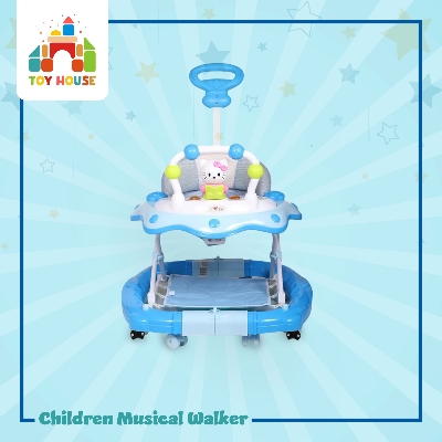 Picture of Baby Rocking Walker with Handle- Blue