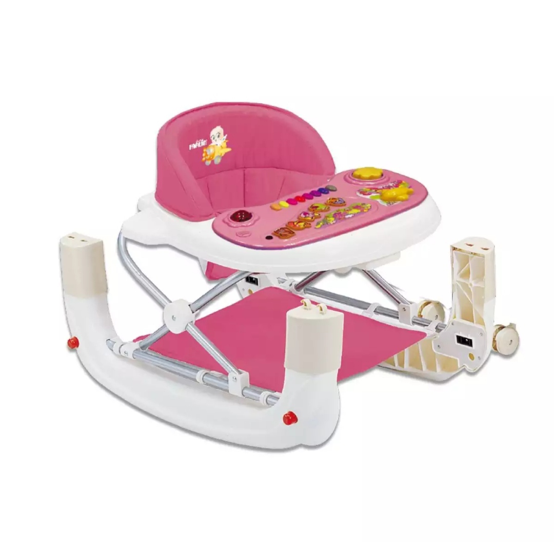 Picture of 2 in 1 Baby Walker cum Rocker- Pink