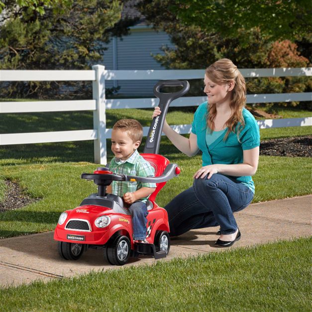 Picture of Baby Push And Pull Ride On Car For Kids- Red