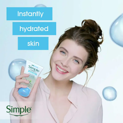 Buy Simple Water Boost Micellar Facial Gel Wash for Hydrated Dewy - Fresh Skin - 150ml (UK) at best price in bangladesh