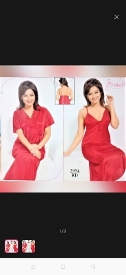 Picture of Night Dress (Nightly) 2 Part Long