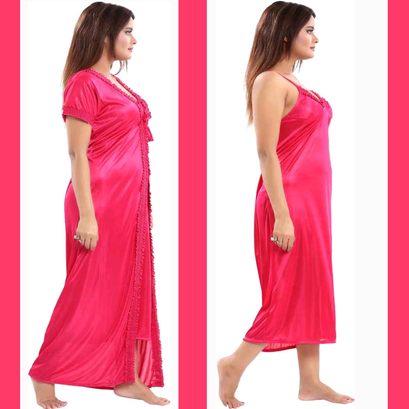 Picture of Night Dress (Nightly) 2 Part Long Indian