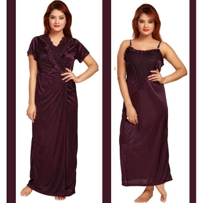 Picture of Night Dress (Nightly) 2 Part Long Indian