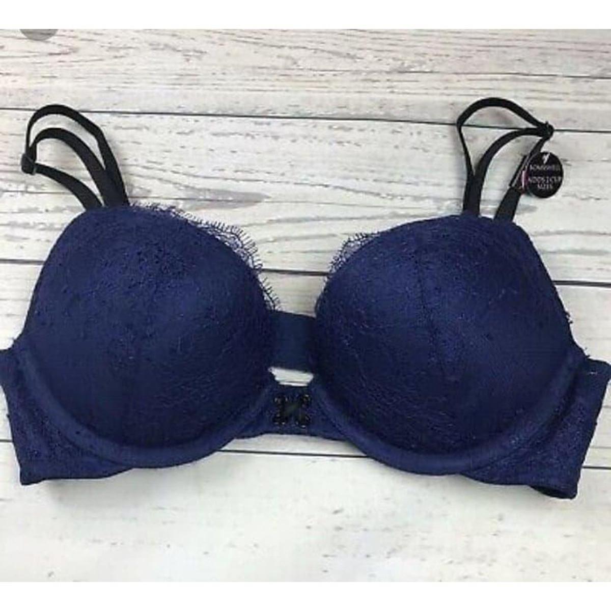 Picture of Exclusive Blue comfortable foam net Bra
