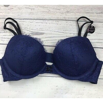 Picture of Exclusive Blue comfortable foam net Bra