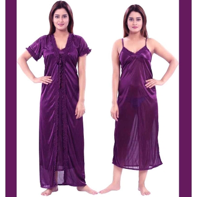 Picture of Night Dress (Nightly) 2 Part Long