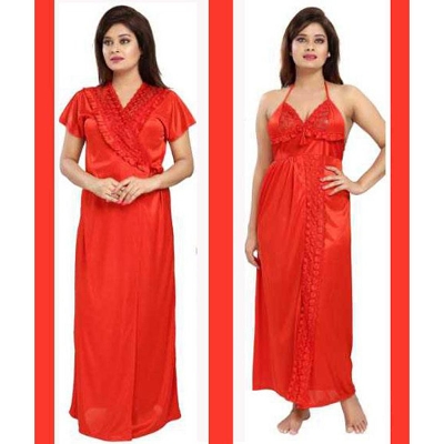 Picture of Night Dress (Nightly) 2 Part Long Indian