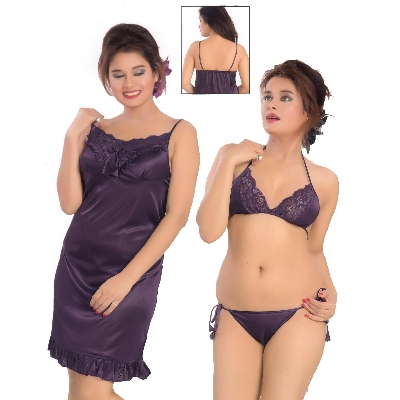 Picture of Night Dress (Nightly) 3 Part