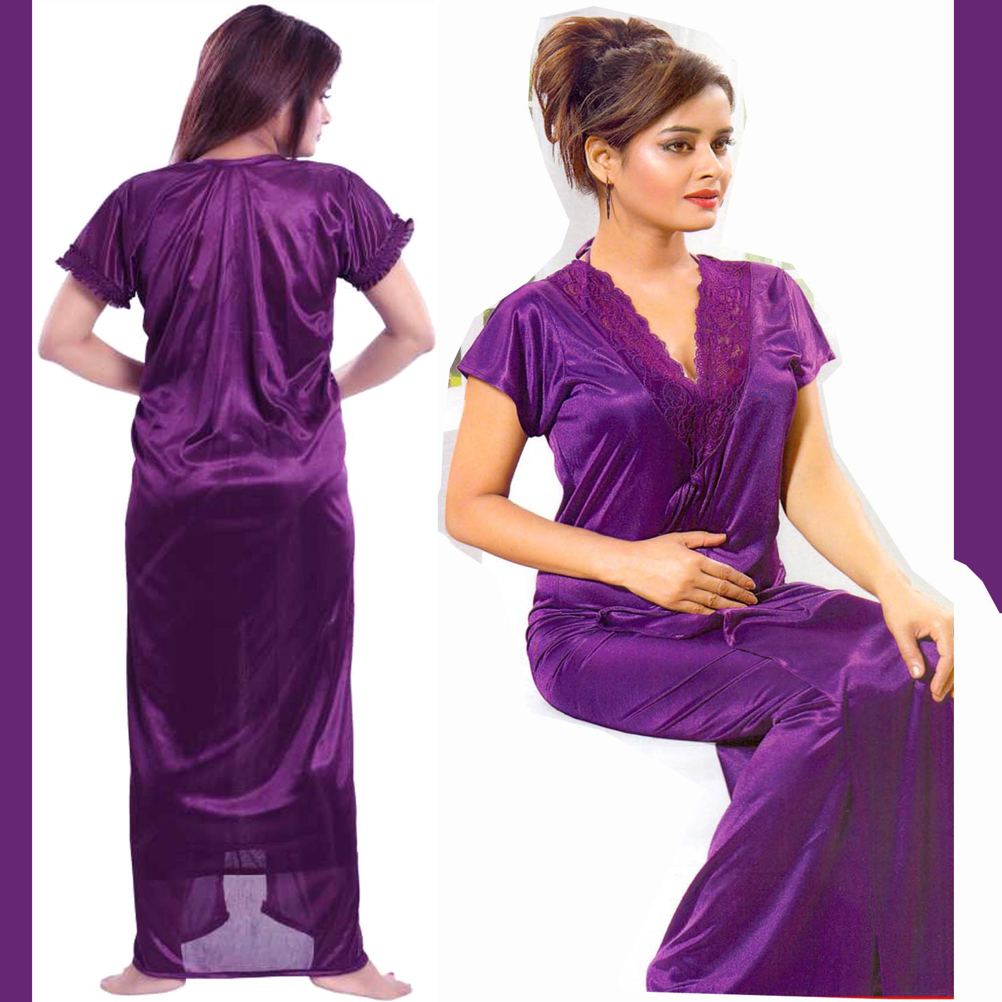 Picture of Night Dress (Nightly) 2 Part Long