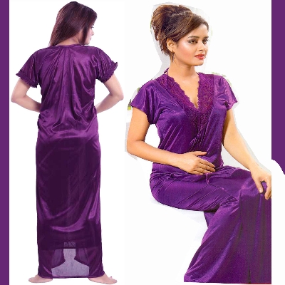 Picture of Night Dress (Nightly) 2 Part Long