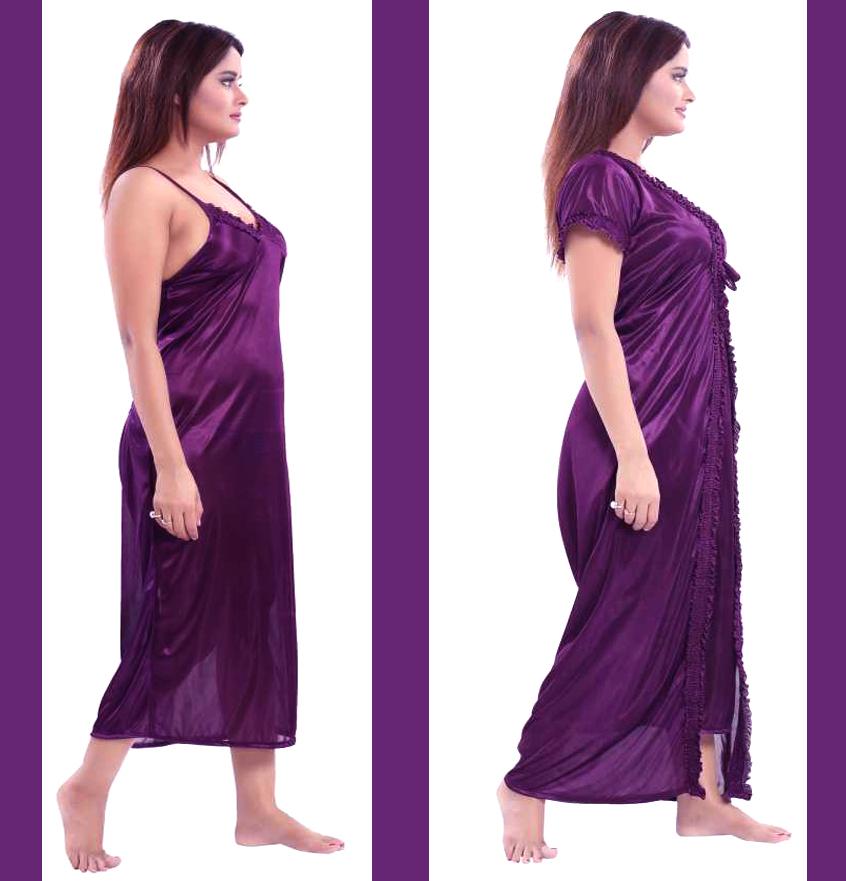 Picture of Night Dress (Nightly) 2 Part Long