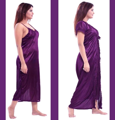 Picture of Night Dress (Nightly) 2 Part Long