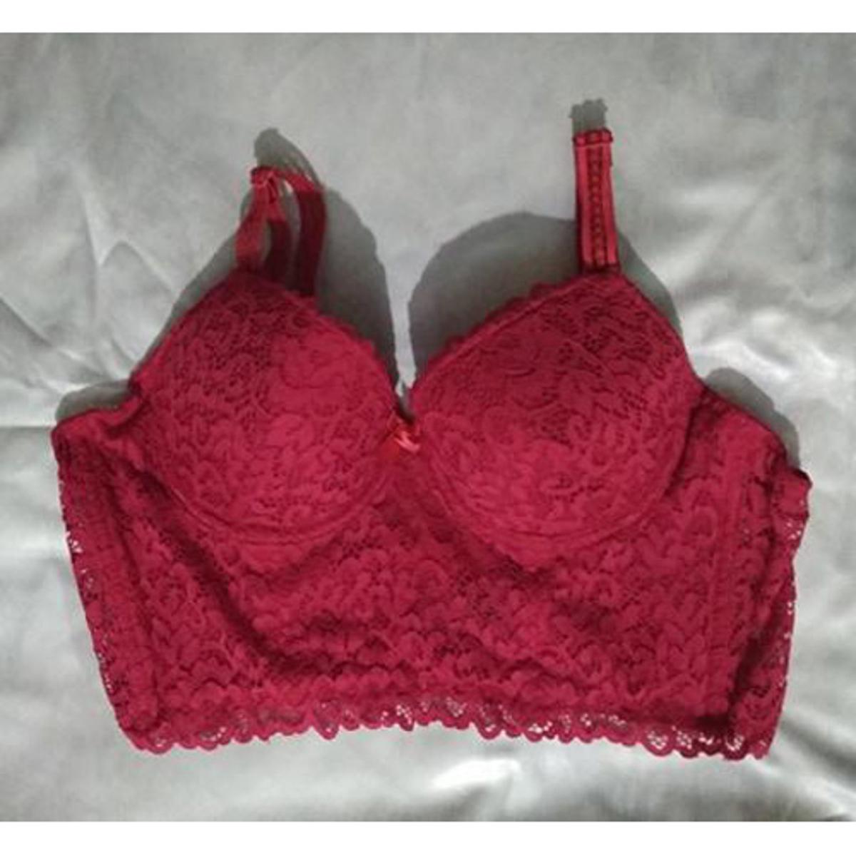 Picture of exclusive fashionable sexy Lace Push Up Bra and beachwear or night romactic wear for Women