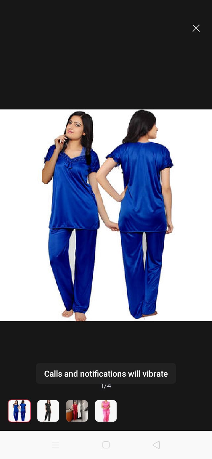 Picture of nighty for women  top set