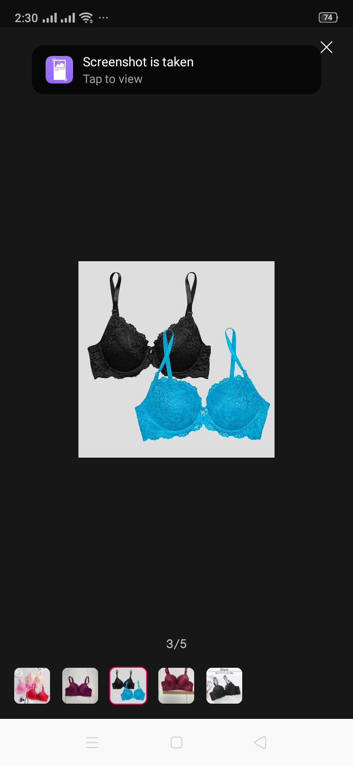 Picture of night dress for women 1 piece