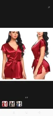 Picture of Secret Nighty 3-Piece Set - Comfortable and Sexy Nightwear for Women