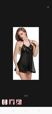 Picture of night dress for women 1 piece