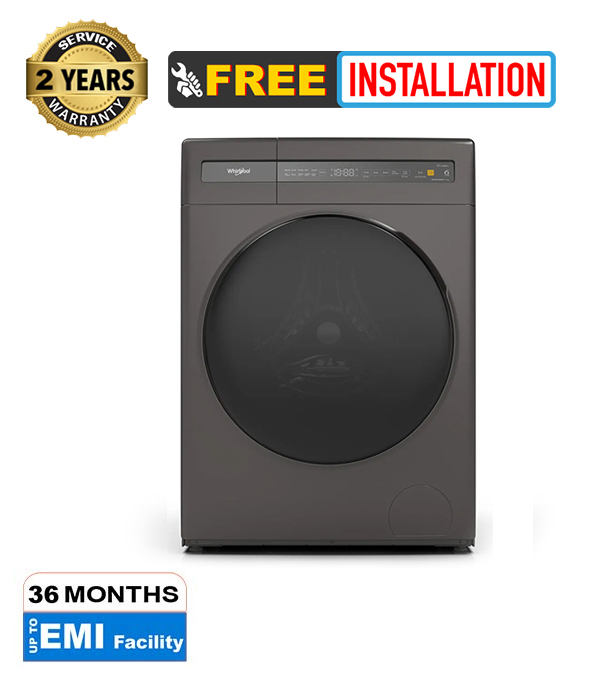 Buy Whirlpool 10.5KG Front Loading Washing Machine (WFC105604RT-D) Online at Best Price in Bangladesh	
