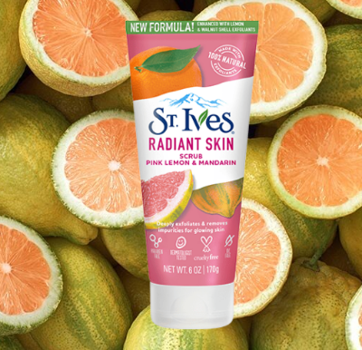 Buy St. Ives radiant skin scrub Pink Lemon & Mandarin 170gm at best price in bangladesh